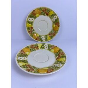 Vintage 70s Metlox Poppytrail Vernon Ware‎ 2 Saucer Replacement